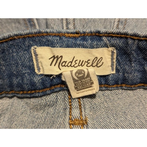 Madewell The Perfect Vintage Crop Jean high rise raw hem size 25‎ - Picture 7 of 9